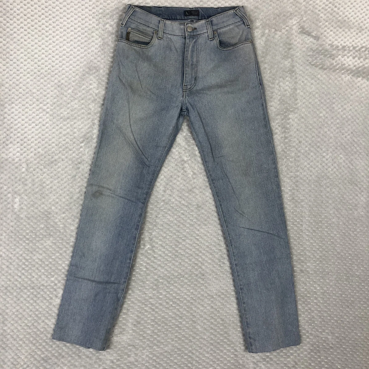 Mens light sale blue armani jeans