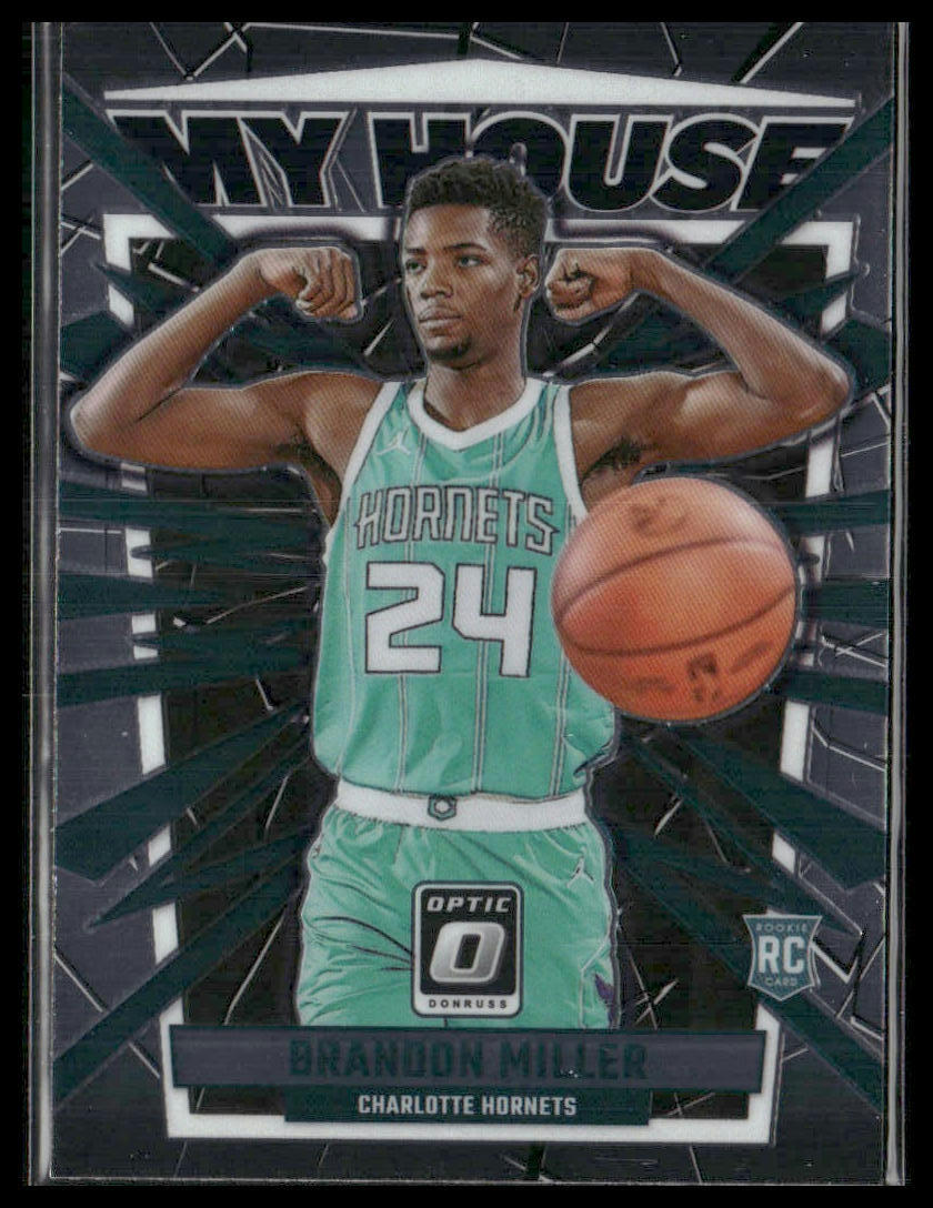 2023-24 Donruss Optic #5 Brandon Miller My House