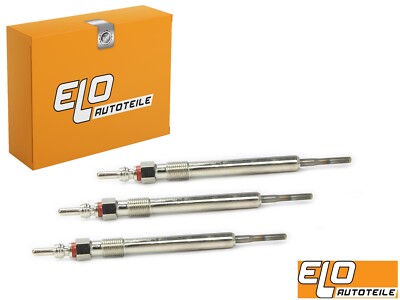 3x ORIGINAL ELO GLÜHKERZE für AUDI BENTLEY PORSCHE SEAT SKODA VW