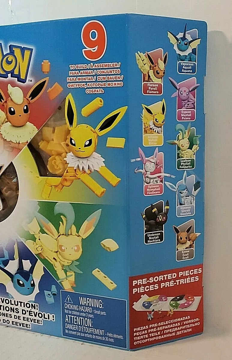 Mega Construx Pokemon Every Eevee Evolution Toy Building Set