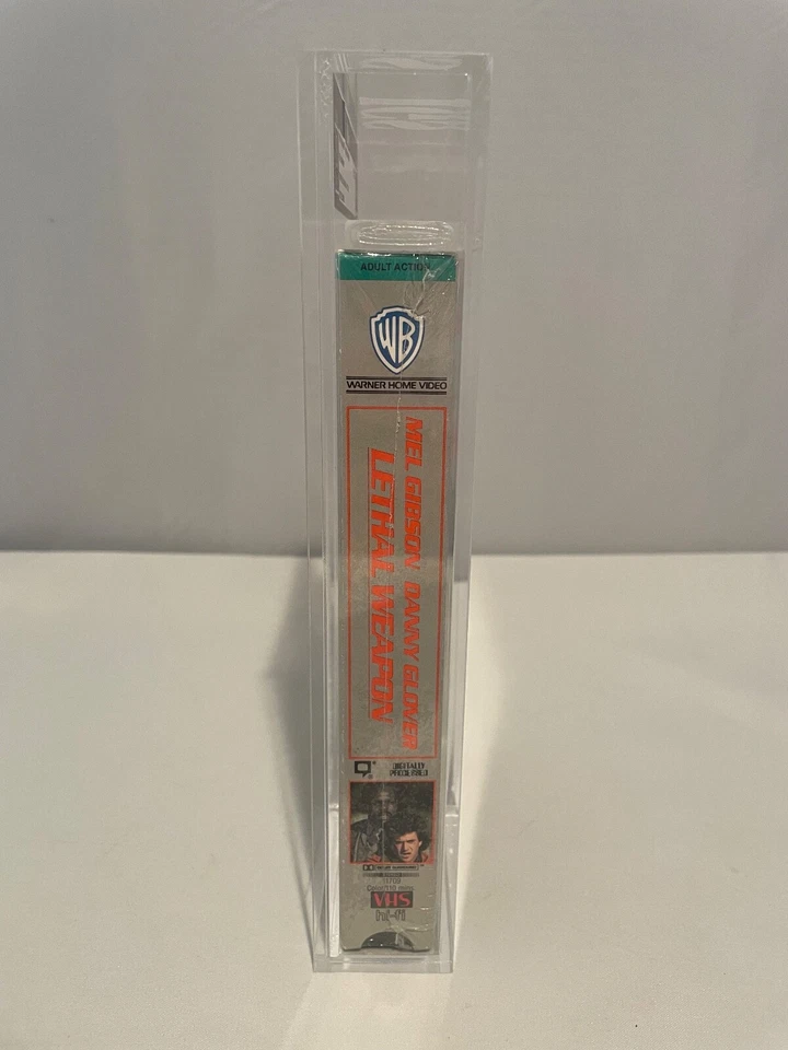 RARE Lethal Weapon VHS Tape 1991 Warner Home Sealed New IGS 8 8.5 Graded CGC - Image 3 of 4