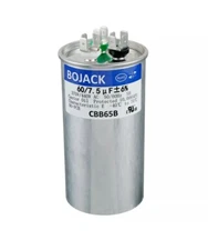 BOJACK 60+7.5 uF 60/7.5 MFD ±6% 370/440 V AC CBB65 Dual Run Circular Start