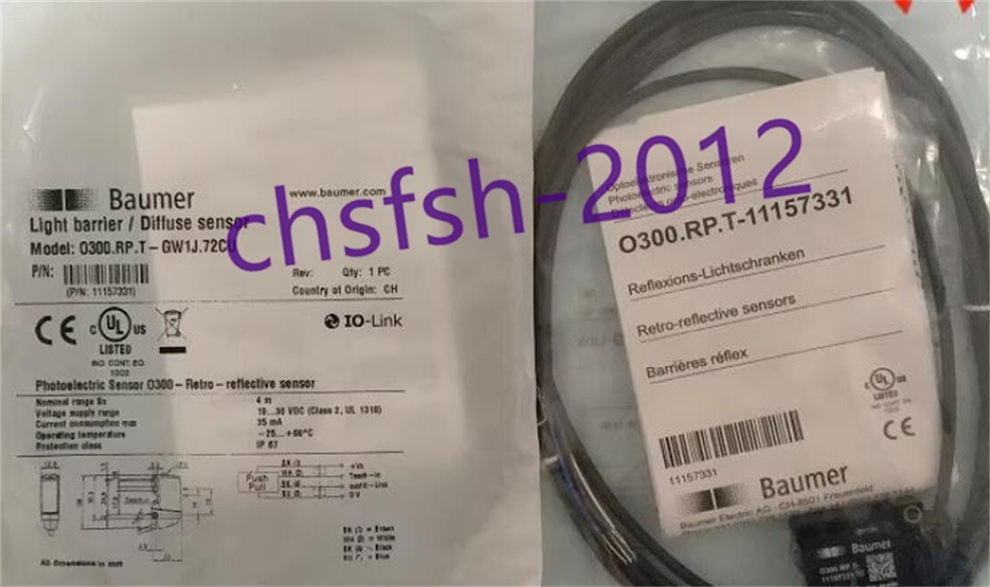 1 PCS NEW IN BOX Baumer Sensors O300.RP.T-11157331 | eBay