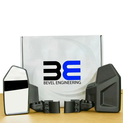Breakaway Side View Mirror Kit-Fits Polaris XP Ranger General Can-Am Defender