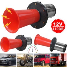 UK Car Van Air Horn Ahoooogah Vintage 12V Classic-Sound Dog Klaxon Boat Claxon