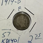 1914-D Barber Dime, Silver