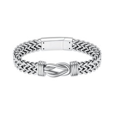 Cremation Jewelry Infinity Knot Urn Bracelet for Human Ashes for Women Men Memor