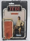 1983 Star Wars ROTJ LUKE SKYWALKER FARMBOY Card Back ONLY With Attached Bubble