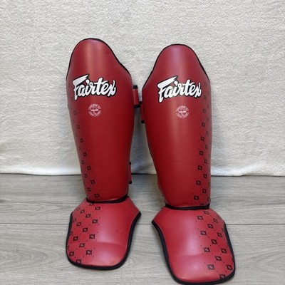 Fairtex Shin Pads Guards SP5 Adult S Muay Thai Protection Kickboxing MMA Sparing