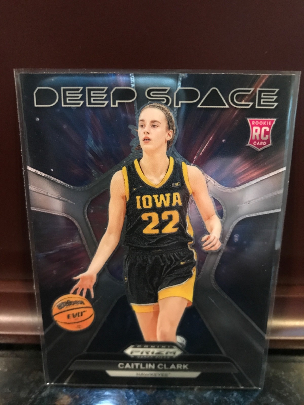 2024 Panini Prizm Draft Picks - Deep Space Caitlin Clark #8 (RC)