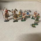 Vintage Marx Warriors of the World Viking Figure Lot of 9!