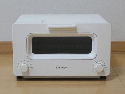 BALMUDA The Toaster K01E-WS Steam Oven Toaster White Japan Used