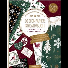 Designerski papier-kreatywna książka Magic Winter: Piękniejszy prezent kreatywny, zrób to sam, majsterkowanie ...