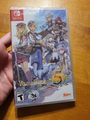 Nintendo Switch Rune Factory 5 Five READ
