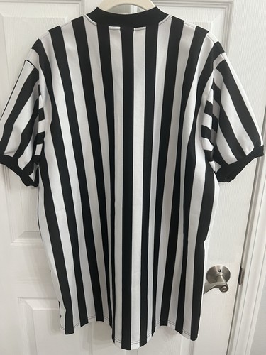 Alleson Athletic Referee Jersey Shirt Short Sleeve Size L Pullover EUC - Picture 2 of 6