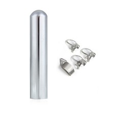 80*15*15mm Stainless Steel Hawaiian Guitar Tonebar Electric Guitar Lap Kit rr