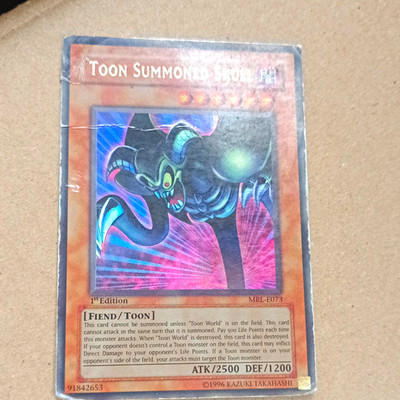 Konami Yu-Gi-Oh! TCG Toon Summoned Skull MRL-E073 Ultra Rare 1st Holo EN