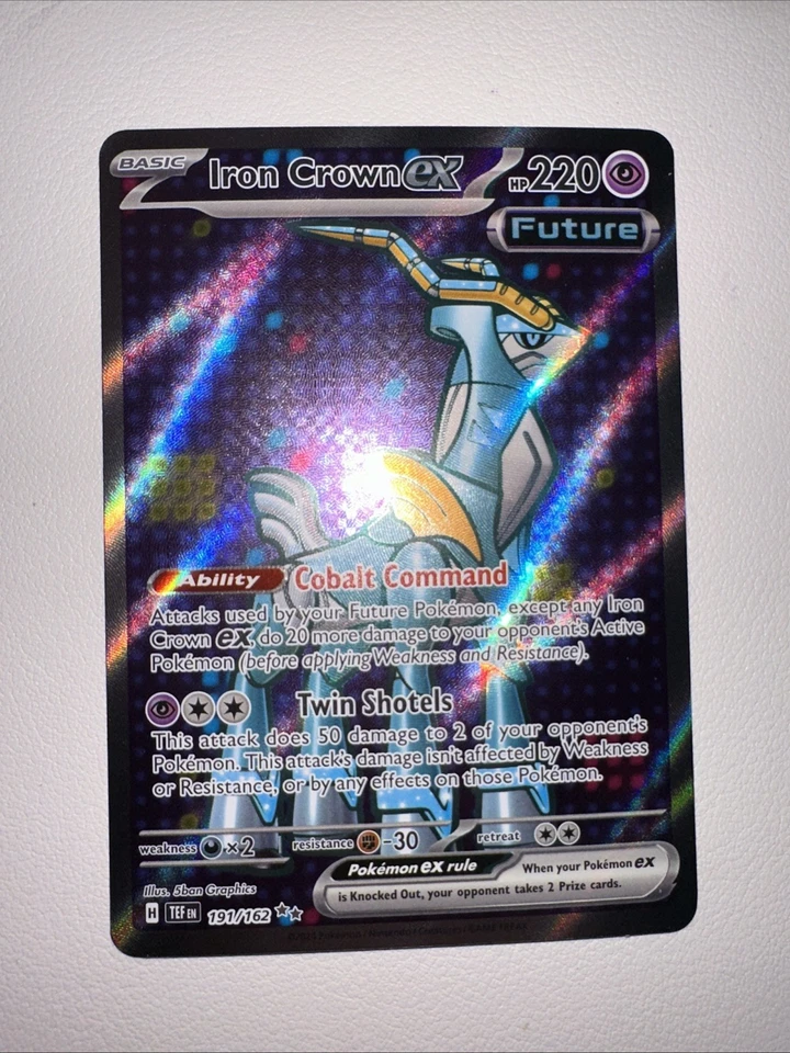 Iron Crown ex 191/162 Sv05: Temporal Forces Holo - Image 2 of 4