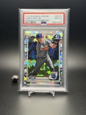 2020 Bowman Chrome 1st Bowman Atomic Refractor #BCP-25 Bobby Witt Jr. PSA 10