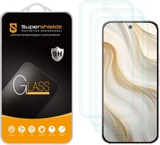 Supershieldz 3 Pack Designed for Google Pixel 9A Tempered Glass Screen Protect