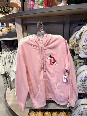 s- xxl) Disneyland 2025 Pink Mickey & Minnie Valentine Sweatshirt