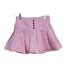 Vintage Youth/Girls Denim Cherokee Skirt Size M Pink Used Condition As-Is