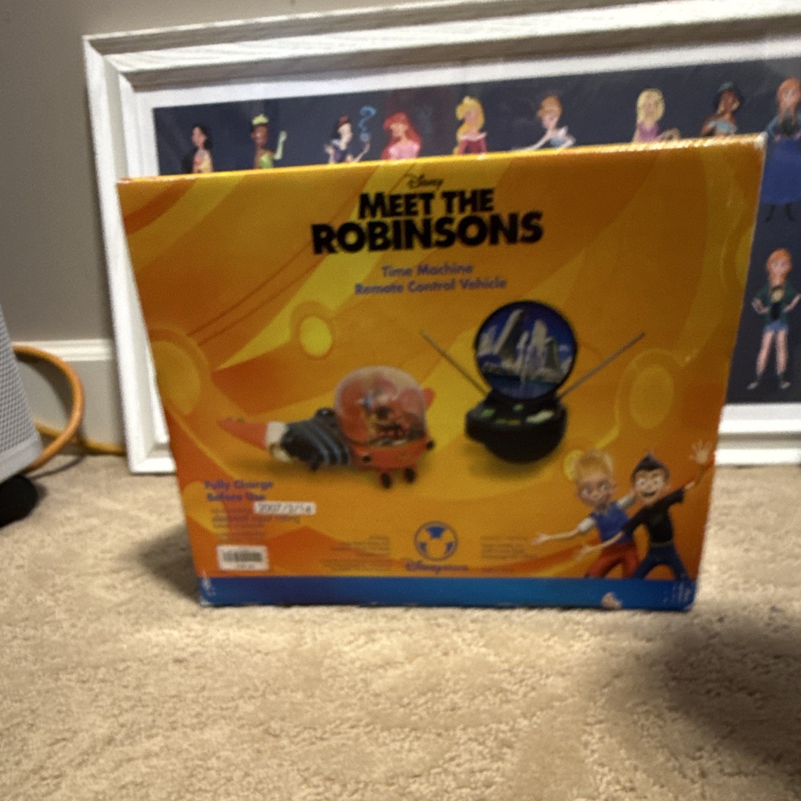 Remote Control Toy Cartoon Disney Store Meet the Robinsons Time Machine Remote Control Vehicle Toy ...