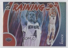 2020-21 Panini Donruss Optic Raining 3s Red Prizm 66/99 JJ Redick #4 0yz8