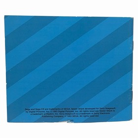 Sewer Shark (Sega CD, 1992) CIB Complete w/ Manual Black Box Variant Tested