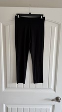NWT COMFY USA BLACK MODAL SPANDEX BLEND JERSEY LEGGING SIZE XS MADE IN USA