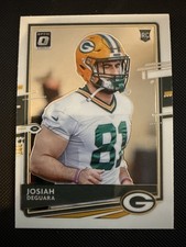 Josiah Deguara #142 Donruss Optic NFL Football 2020 Green Bay Packers RC