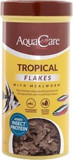 AquaCare Tropical Fish Food Flakes 90g Complete Diet for All Tropical Fish