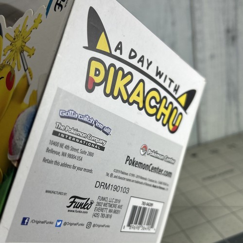 Funko Pokemon A Day With Pikachu Sparking Up A Celebration Vinyl Figure - Picture 7 of 9
