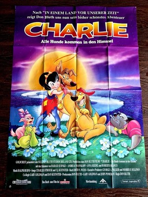 Charlie - Alle Hunde kommen in den  ..Kinoplakat Poster A0, 84x119cm, Don Bluth