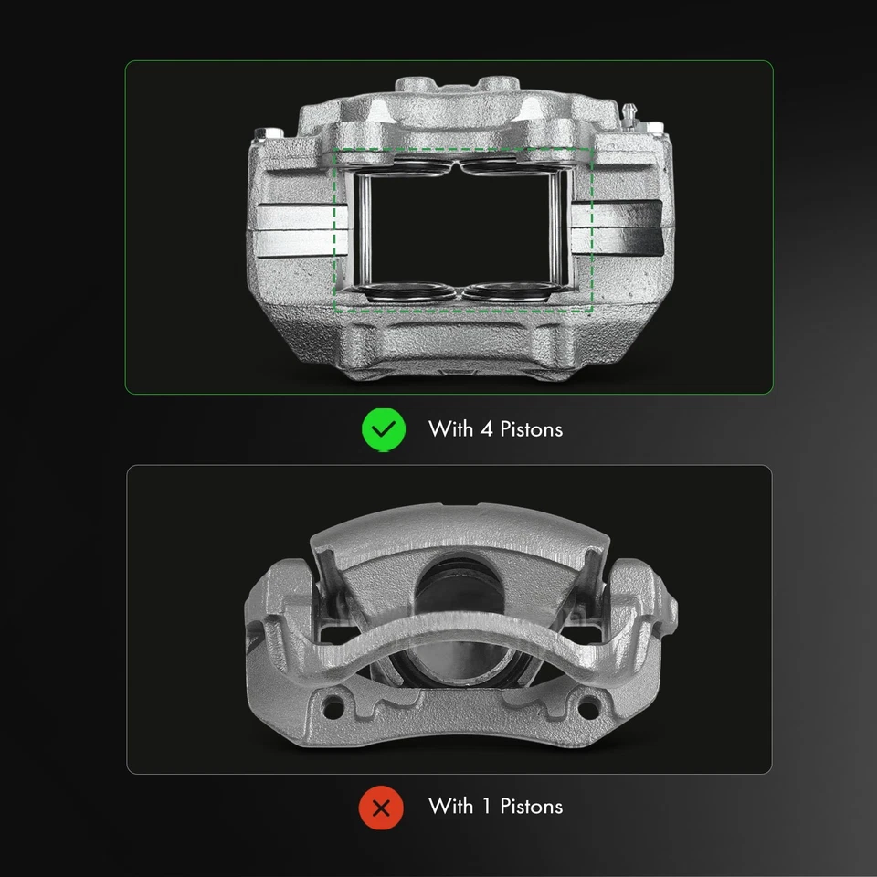 Pinza de freno de disco delantera izquierda para Toyota 4Runner 1991-1995 T100 1993 1994-1998 Foto 2 de 4