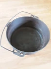 Griswold Erie 833 Cast Iron Dutch Oven Flat Bottom #8