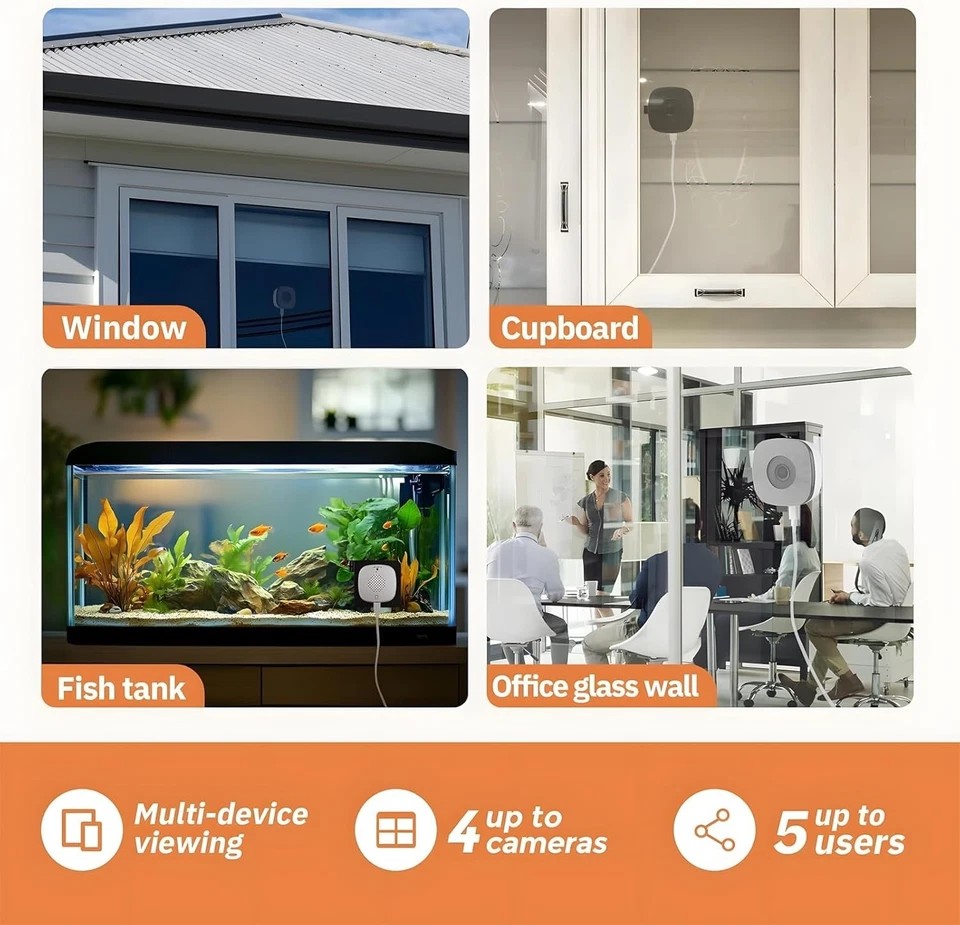 Crystal-Clear Security Camera, Night Vision, Camera Outdoor Wireless - Image 4 of 4