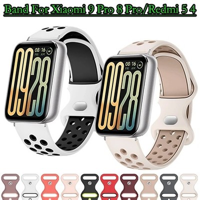 Two-Tone Sport Band for Xiaomi Watch 9 Pro 8 Pro Redmi 5 4 Butterfly Buckle
