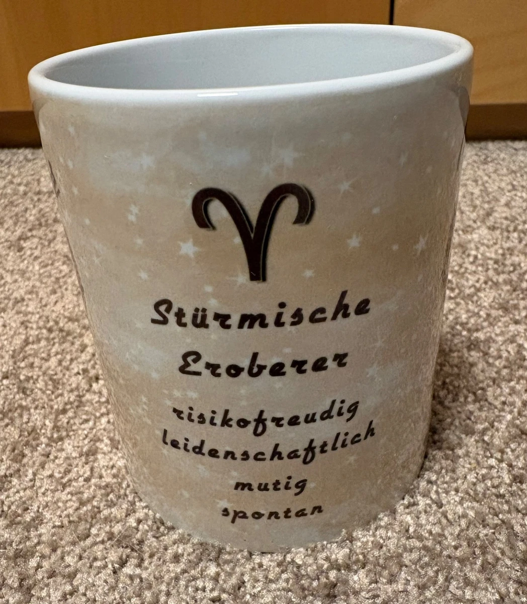 Kaffeebecher Sternzeichen Widder Tasse Horoskop