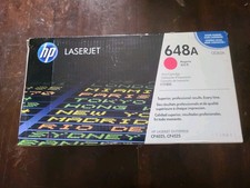 HP LaserJet 648A Magenta Genuine LaserJet Toner Cartridge CE263A New Sealed