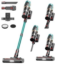 Cordless Vacuum Cleaner, Upgraded 580W 48KPA 65Mins Vacuum Cleaners for Home,...