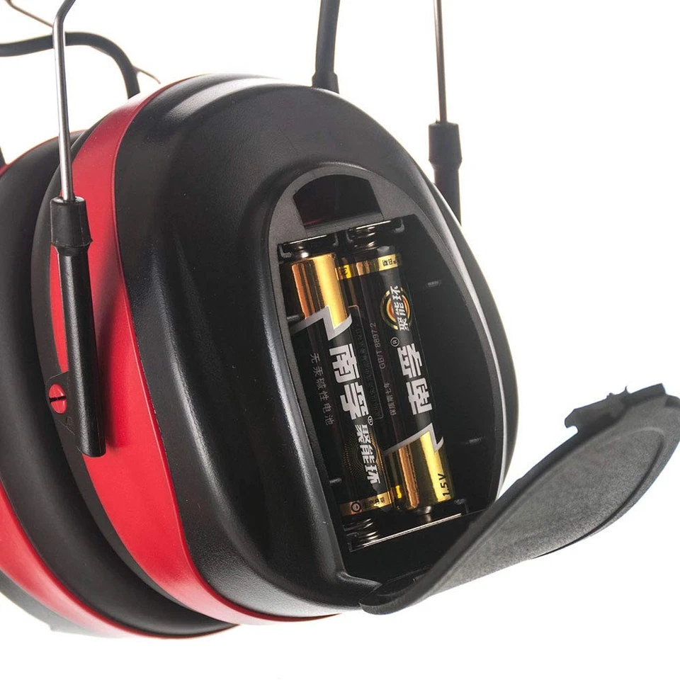 AM/FM Radio Headphones 25dB NRR,Noise Reduction Safety Earmuffs,Digital Displ... - Image 4 of 4