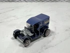 Vintage Hotwheels Paddy Wagon Redline Cop Car Dark Blue HW Red Line Police Truck