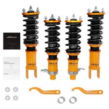 Adjustable Coilovers Suspension Lowering Kit For Honda Civic 96-00 Shocks Strut Adjustable Coilovers Suspension Lowering Kit For Honda Civic 96-00 Shocks Strut