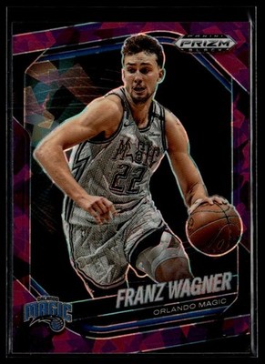 2024-25 Panini Prizm Black 4 Franz Wagner Orlando Magic Purple Ice 118/149