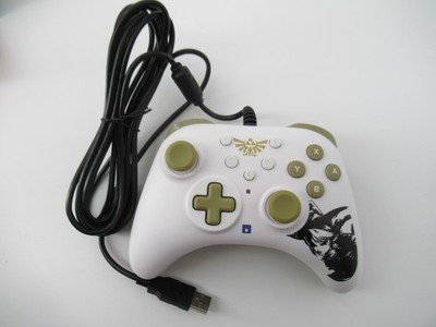 Hori Nintendo Switch Horipad Turbo Zelda Gaming Controller NSW-463U Weiß/Gold