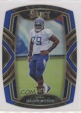 2020 Panini Select Club Level Blue Prizm Die-Cut Isaiah Wilson #291 0nj5