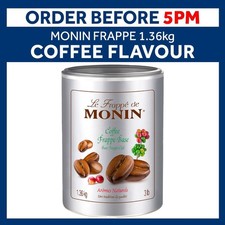 MONIN FRAPPE 1.36kg ALL FLAVOURS MIX CHOCOLATE COFFEE VANILLA FROZEN ICE DRINK