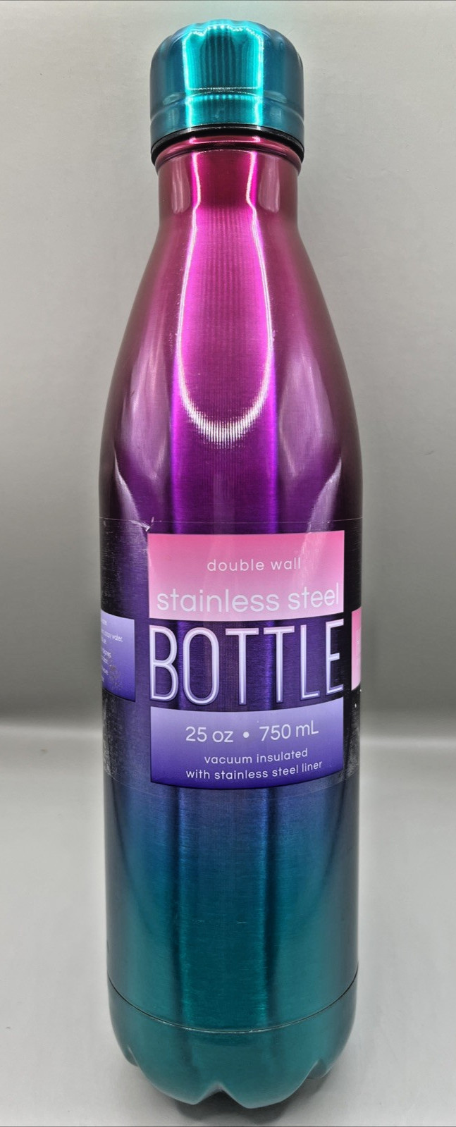 Double Wall Stainless Steel Bottle Vacuum Insulated 25 oz Pi