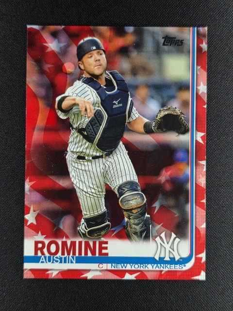 Austin Romine 2019 Topps Independence Day 17/76 #426 YANKEES
